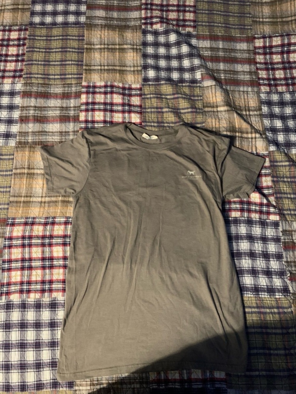 Men's Light Olive Crew Neck T-Shirt